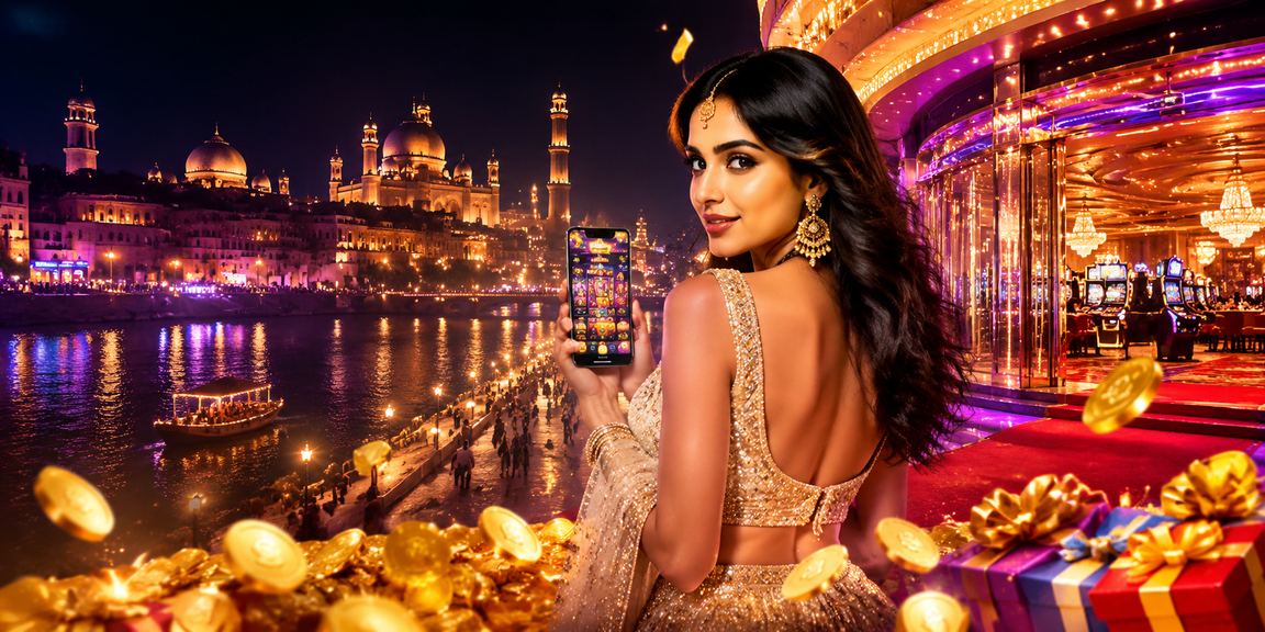 Teen Patti players enjoying mobile games in historic Lucknow city